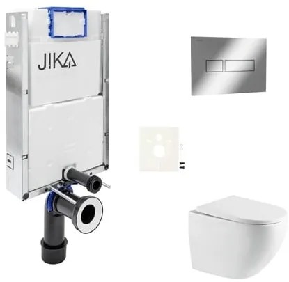 Závesný wc set na zamurovanie SAT SIKOJZREX67CR