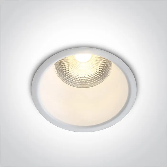 Moderné svietidlo ONE LIGHT zápustné svietidlo 10110FD/W/W