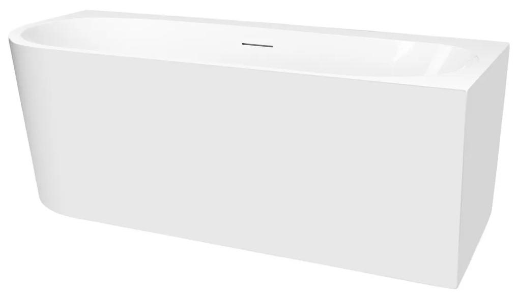Oltens Hulda rohová vaňa 170x80 cm obdĺžnikové biela 11004000