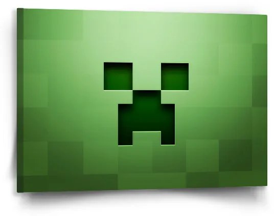 Sablio Obraz Green Blocks - 90x60 cm