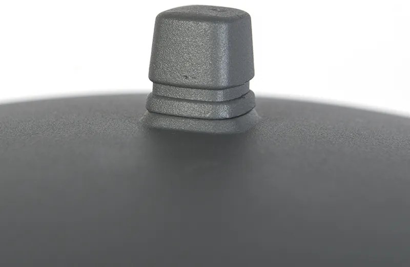 Moderná vonkajšia lampa tmavosivá 136,5 cm - Platar