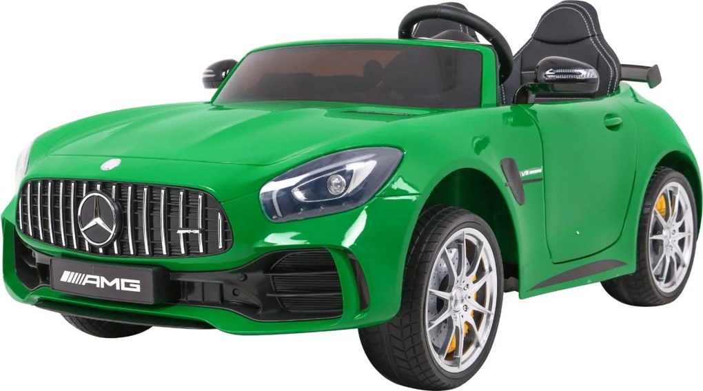 Ramiz Mercedes-Benz GT R pre deti Lakovaný zelený 4x4