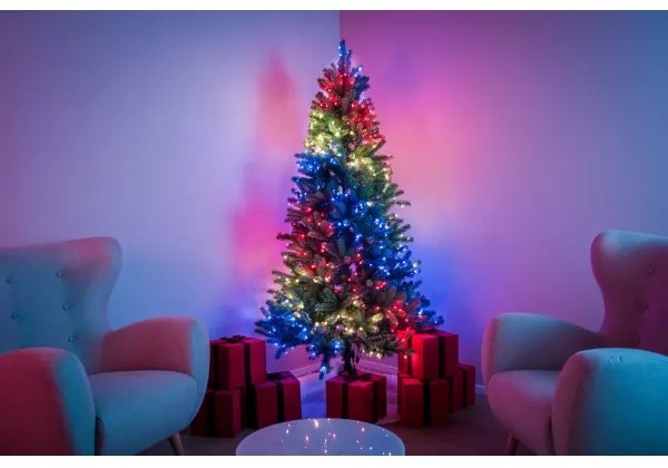 Twinkly TG70P4425P01 - LED RGBW vianočný stromček TREE 435×LED 2,1 m Wi-Fi