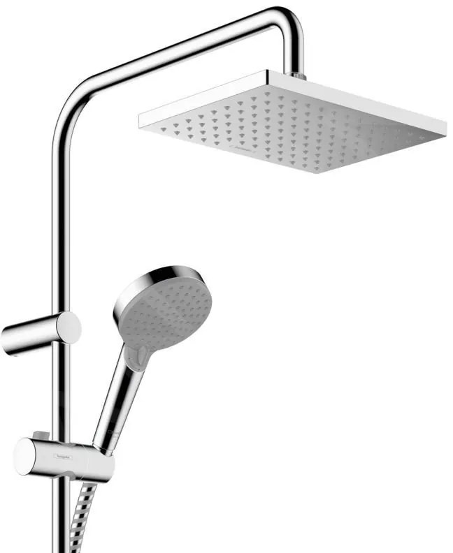 Hansgrohe Vernis Shape, sprchový set Showerpipe 230 Reno, chrómová, HAN-26282000