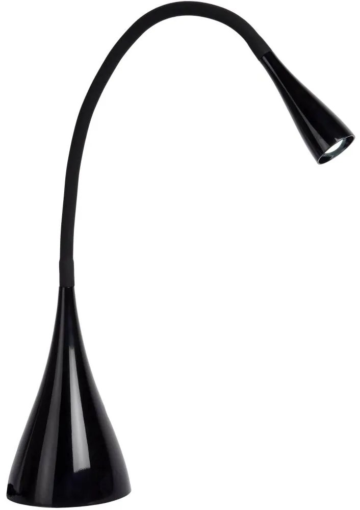 Lucide Lucide 18650/03/30 - LED Stmievateľná stolná lampa ZOZY LED/4W/230V čierna LC0052