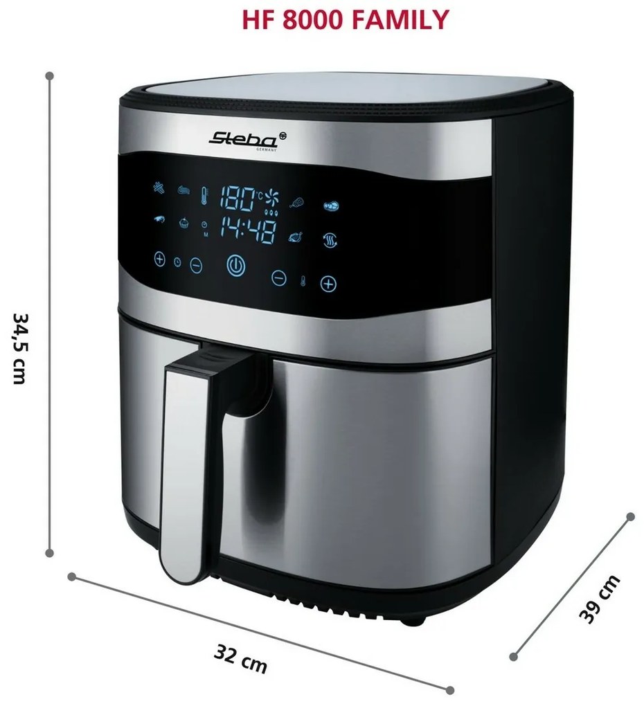 Steba HF 8000 teplovzdušná fritéza