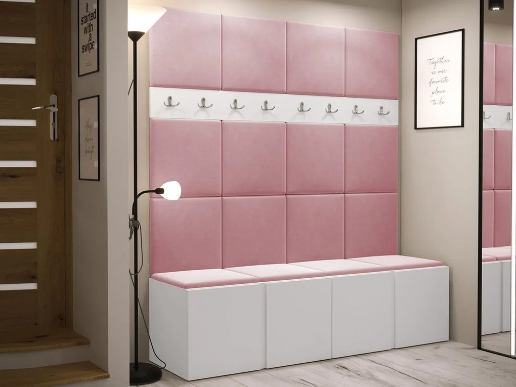 Predsieňová zostava Tavasz V, Farby: kašmír, Farba čalúnenia:: Manila 35