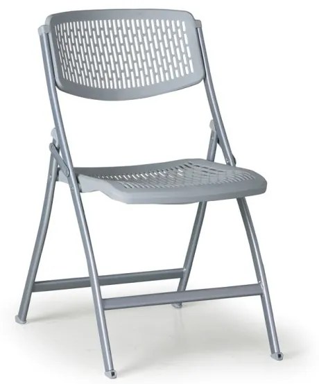 Skladacia stolička CLICK, sivá