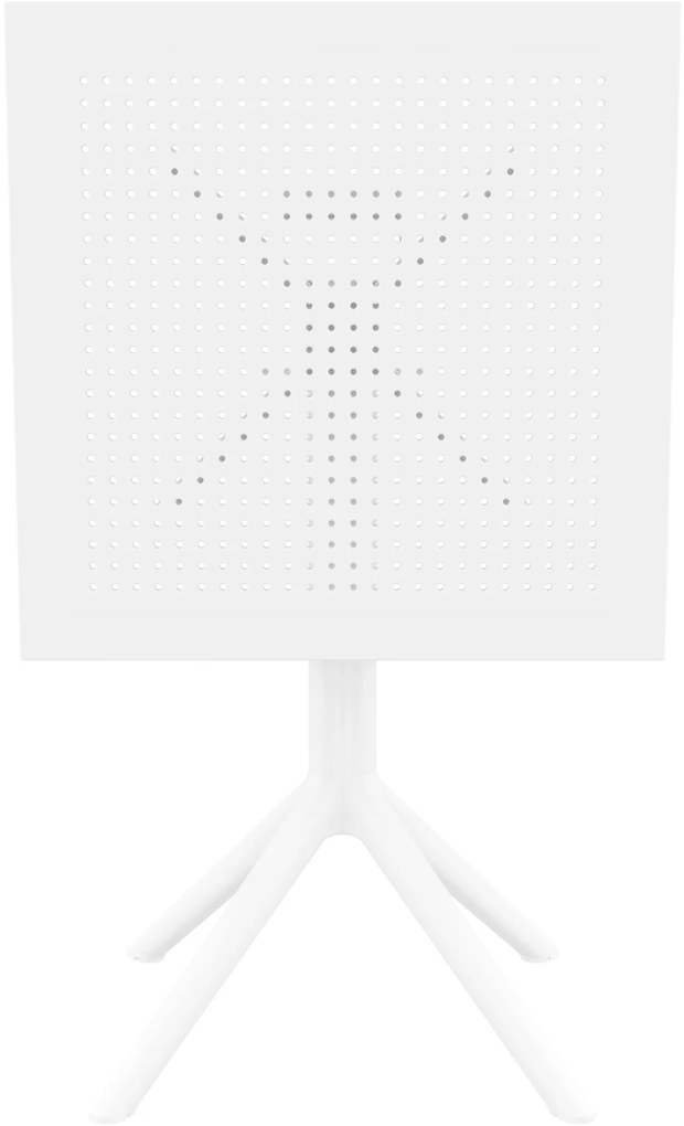 Skladací stôl Sky square - biela