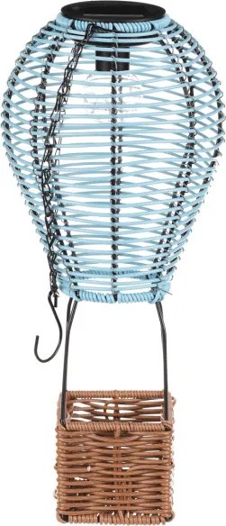 Solárny lampáš balón s LED osvetlením PLA113 BLUE-L