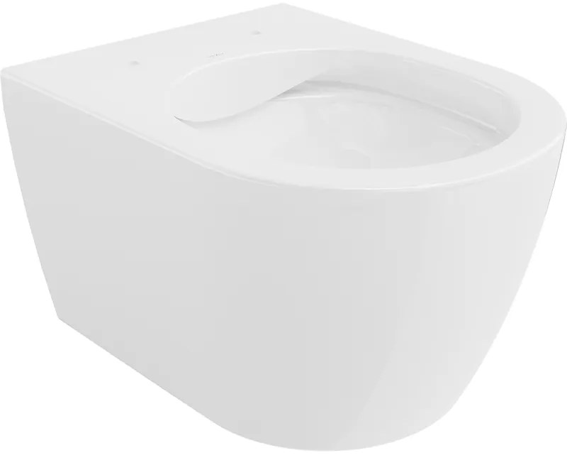 Mexen Carmen Rimless, závesná wc misa 49 x 36 cm, biela, 3388XX00