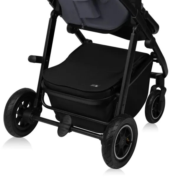 Lionelo - Kombinovaný kočík 3v1 AMBER PLUS šedý Graphite