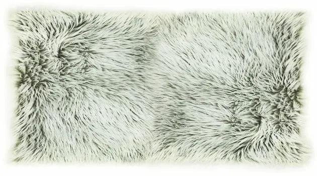 Kusový koberec s vysokým vlasom OMBRE 120 x 160 cm - tmavo šedý