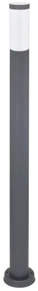 Globo 3159A - Vonkajšia lampa BOSTON 1xE27/60W/230V IP44 110 cm antracit