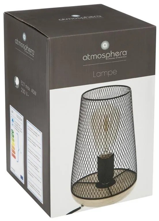 Drôtená nočná lampa Zely 23 cm