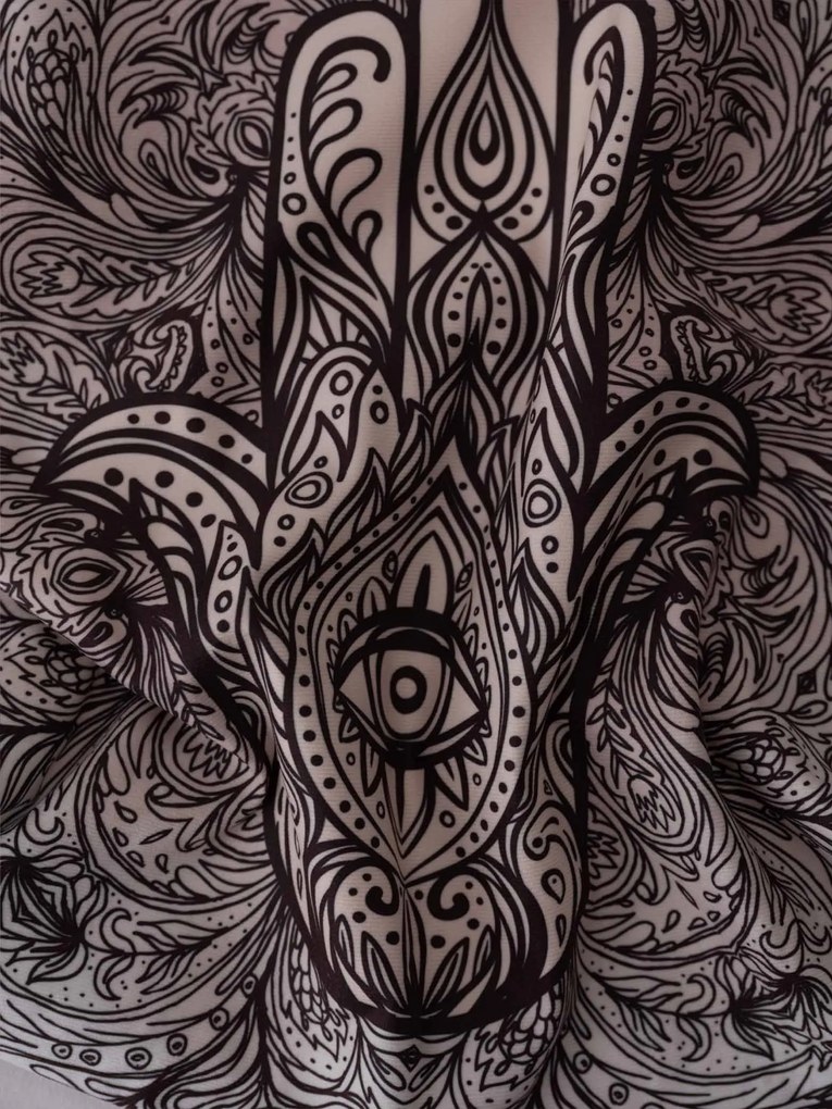 Obliečka na vankúš mikroplyš 45 × 45 cm - Buddha 5 L02