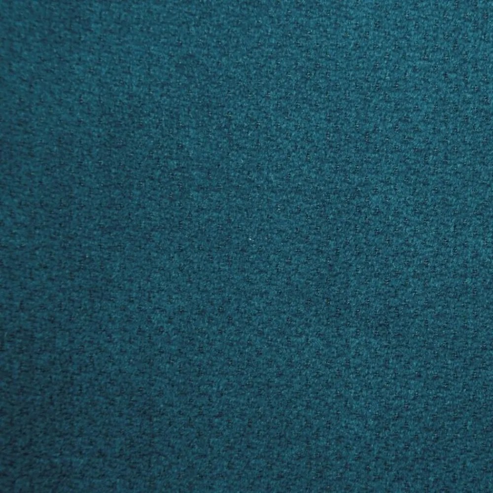 Tyrkysové zatemňovacie závesy do spálne so zavesením na kruhy 140 x 250 cm