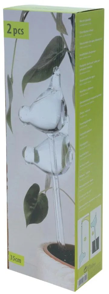 H&S Decoration Zavlažovacia guľa Birds, 40x10 cm, sada 2ks, transparentná