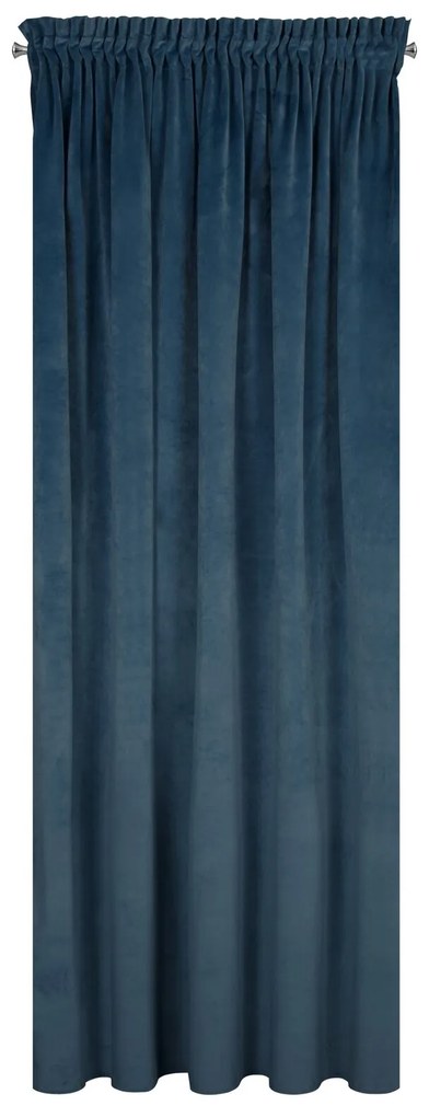 ZATEMŇOVACÍ ZÁVES NA PÁSKE RIA 140X270 CM TMAVOMODRÁ