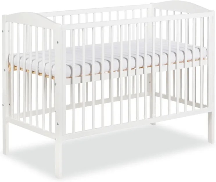 Dětská postýlka Klups Henry bílá