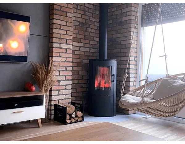 Kratki KOZA/AB/S/DR - Krbové oceľové kachle 8kW 150mm