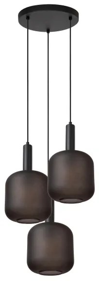 Lucide 45405/13/30 - Luster na lanku ELOISE 3xE27/40W/230V čierna