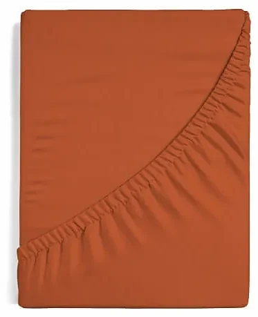 Napínacia plachta na posteľ - Brick Jersey 160/200/25
