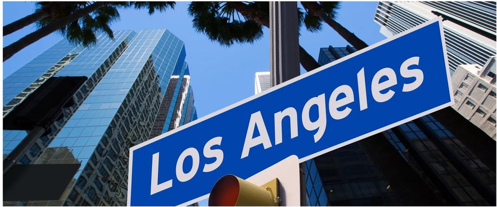 Obraz - Los Angeles (120x50 cm)