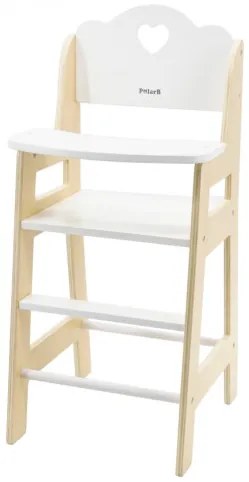 Drevená stolička pre bábiky Viga 44237 PolarB