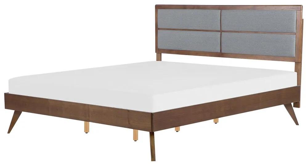 Manželská posteľ 180 cm POSE (s roštom) (tmavé drevo). Vlastná spoľahlivá doprava až k Vám domov. 1007425