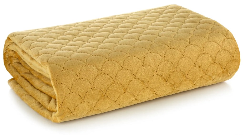 PREHOZ NA KRESLO ARIEL 70X160 CM HORČICOVÝ