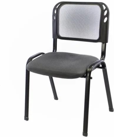 Stohovateľná kongresová stolička - sivá