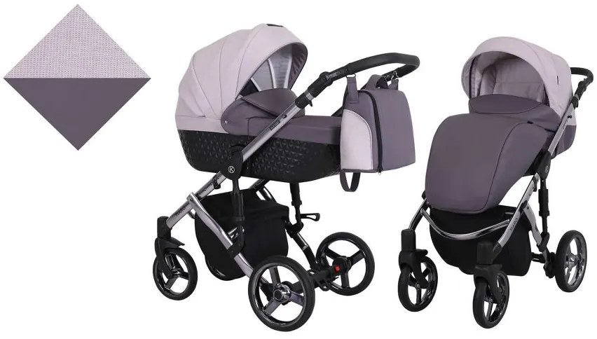 Kočík Kunert Tiaro Premium graphite frame 2v1 - 02