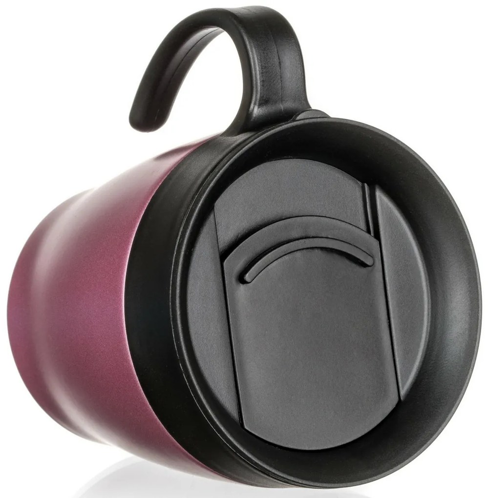 Banquet Termohrnček cestovný TAZZA 330 ml, ružová