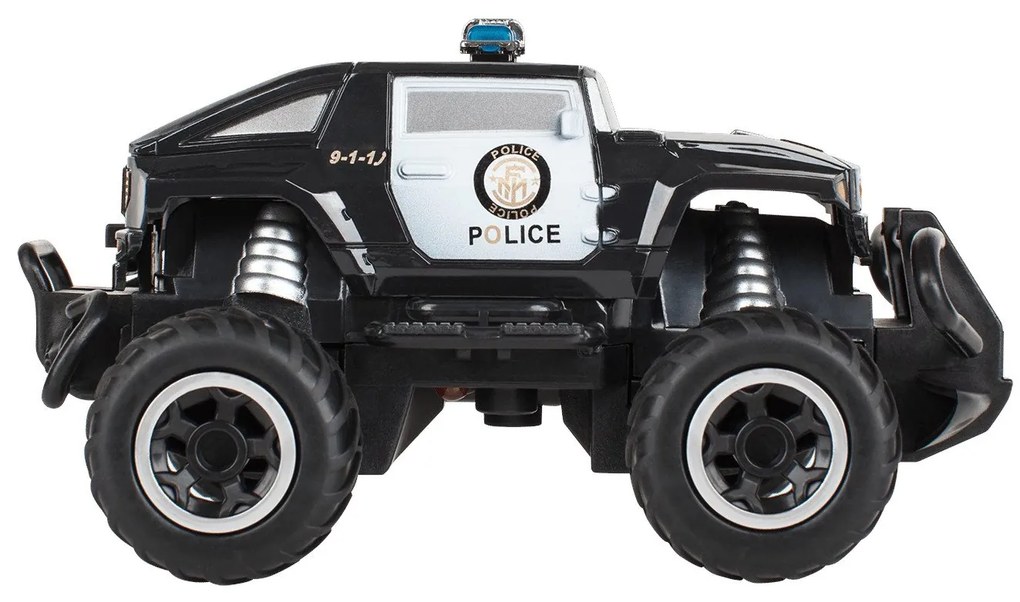 Rebel ZAB0113 Terénne mini RC auto POLICAJT, diaľkové ovládanie (1:43)