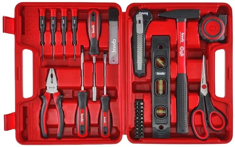 KWB Kufrík s náradím, 35-dielna súprava (100385049)