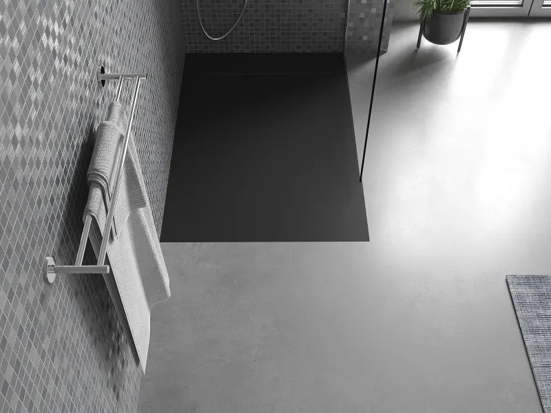 Mexen Otto obdĺžnikový sprchový kút SMC 100 x 90 cm, čierny - 4N709010