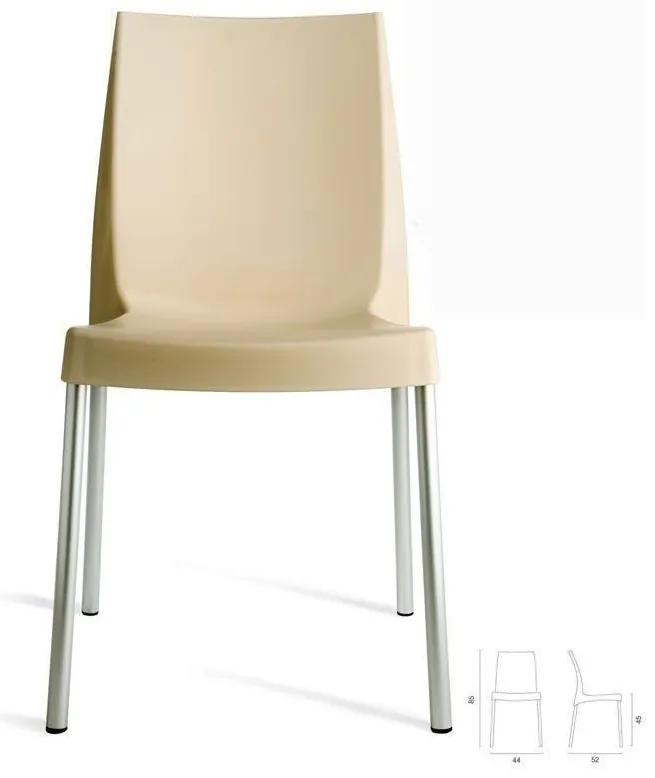 STIMA Plastová stolička  BOULEVARD