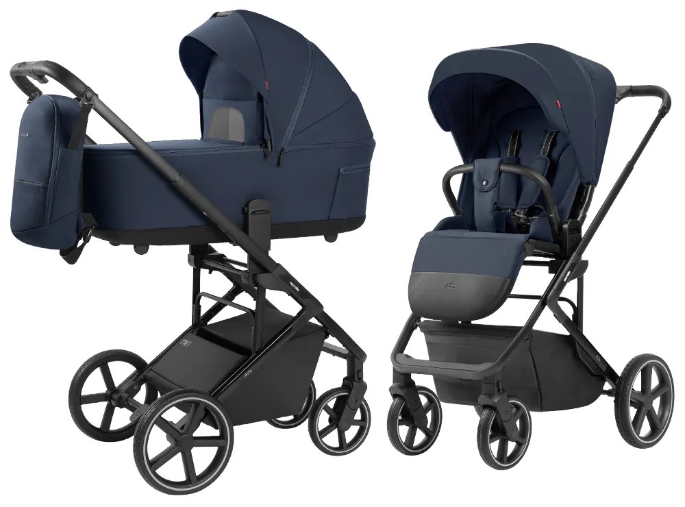 Detský kočík 2v1 CARRELLO Alfa CRL-6522 Denim Blue