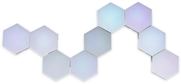 LED RGBW Stm. nástenné dekoračné svietidlo MAYA LED/1W/230V + diaľkové ovládanie