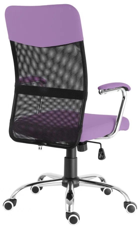 Detská stolička Neoseat TEENAGE — látka, čierna / fialová