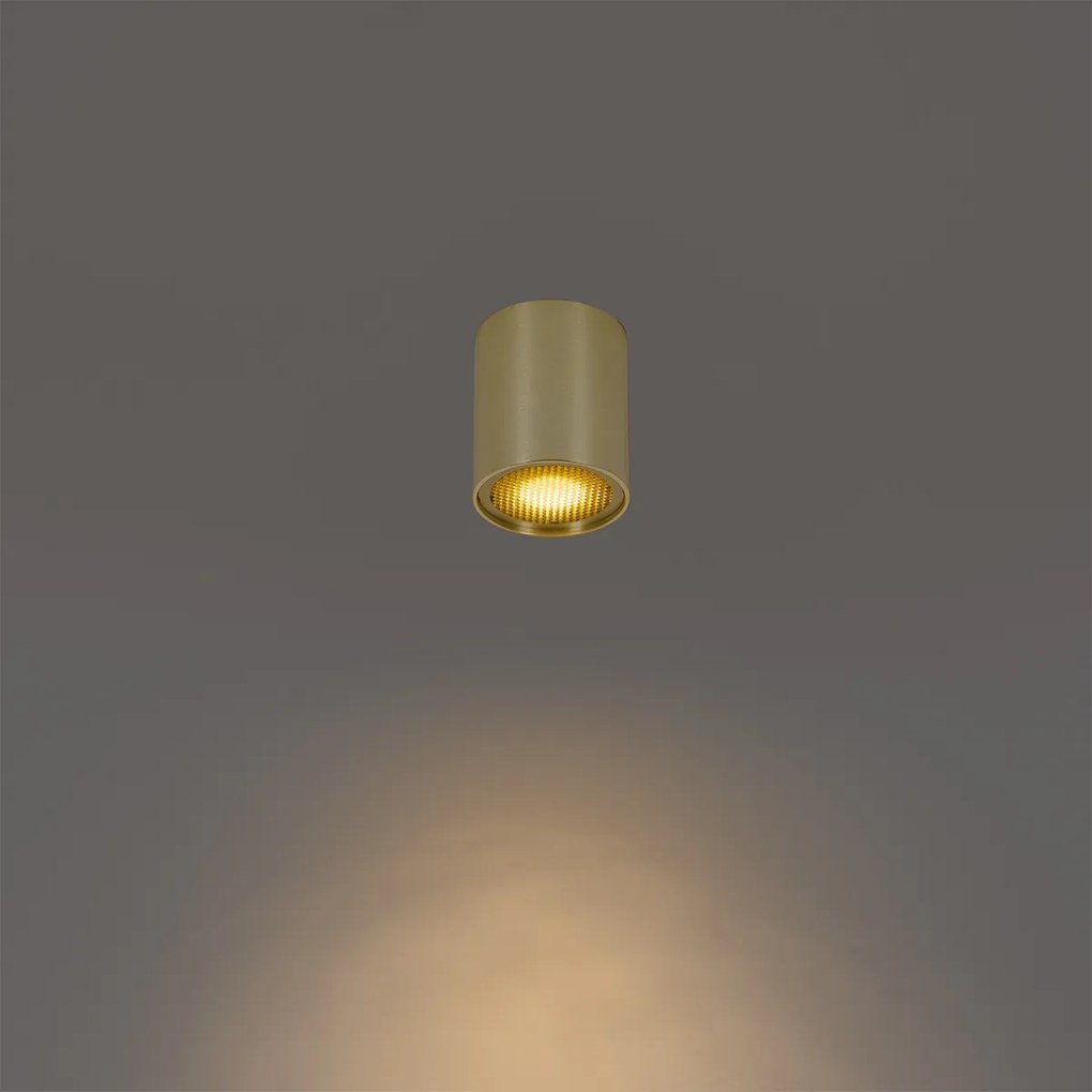 Dizajnové bodové svetlo zlaté - Tubo Honey