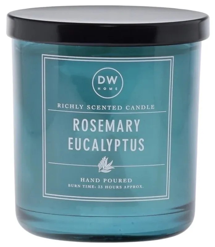 dw HOME Vonná sviečka v skle Rosemary Eucalyptus 255 g