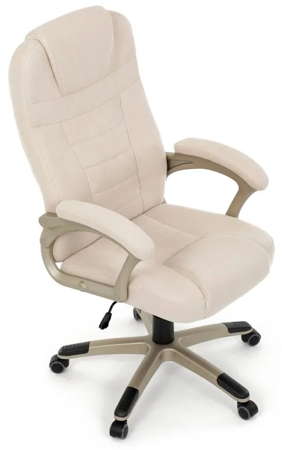 Kancelárske kreslo DEXTER — látka, béžová