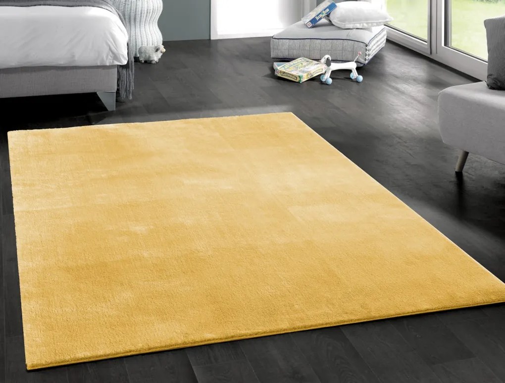 Koberec Loft 160x220/230 cm, zlatý