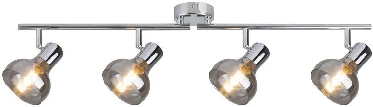 Rabalux HOLLY stropné bodové svietidlo max. 4x40W | E14 | IP20 - chróm