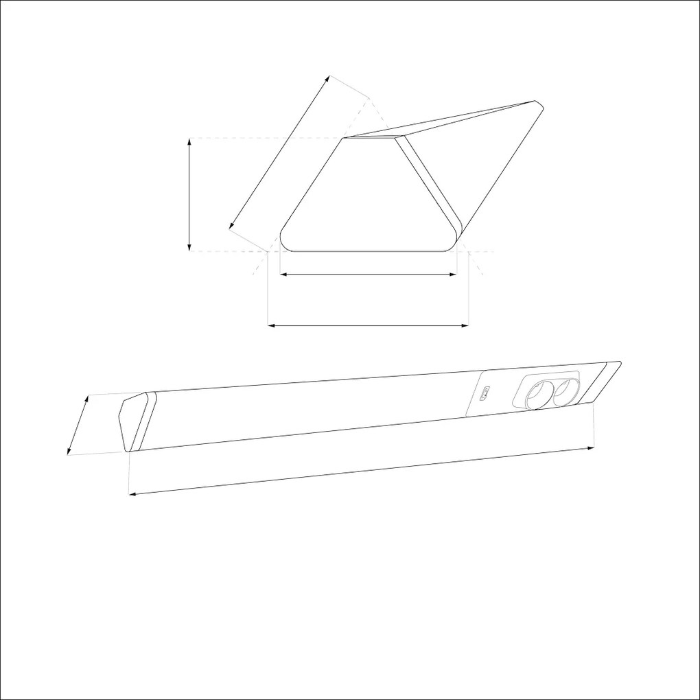 Ecolamp LED svietidlo Dual, 1x LED 18w 4000k, w, zásuvky 230v