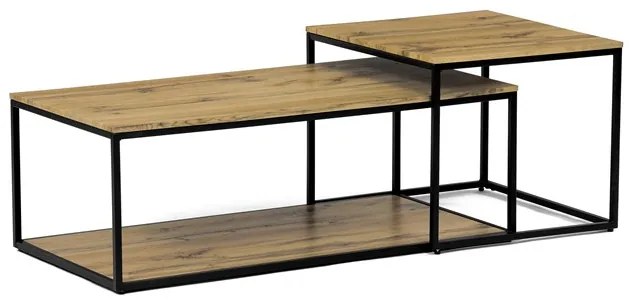 Autronic BONTEC Konferenčný stolík 100x50cm, mdf, divoký dub, CT-X7123 OAK Farba: Prírodné