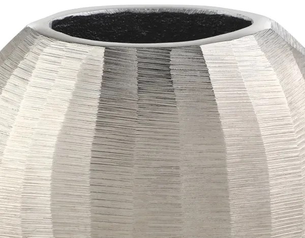 Eglo 421052 - Kovová váza ABUCAY 13x15 cm strieborná