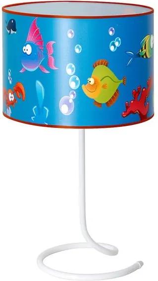 Detská stolová lampa Glimte Aquarium
